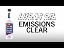 Lucas Emissions Clear - Fuel Additive | A Cleaner, Greener Tomorrow