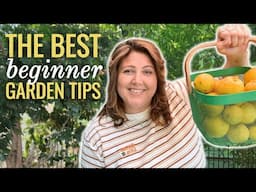 START YOUR HOME GARDEN on a Budget! 🏡🌼 5 EASY Garden Tips for Successful Home Gardens