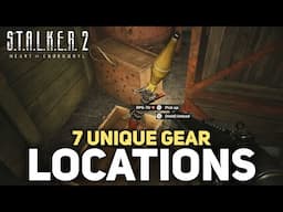 How To Get RPG, Clusterfuck, Tactical Helm & More (Unique Gear) Stalker 2