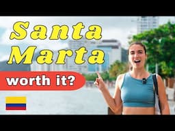 I lived in Colombia's MOST AVOIDED Caribbean Town! (Santa Marta first impression!)