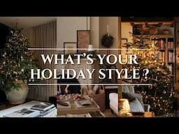 How to Discover Your Holiday Decor Style🎄