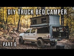 Truck Bed Camper Build | Part 6 | DIY Pop-up Fabric