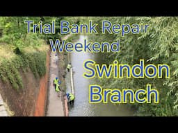 Bank Repair At Swindon. We Trial A Method And Style Of Bank Renovation.