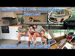 Rebuilding an ABANDONED GMC Motorhome! Rescue Part 13