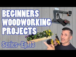 Beginners Woodworking Projects – Cedar Planter Box & Keychain Holder!