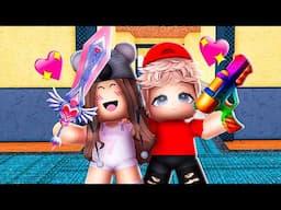 Baby ANGEL and Her CRUSH are TEAMERS..(Roblox Murder Mystery 2)