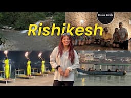 Yoga krne Rishikesh aa gayi | Ganga Aarti, Laxman Jhula, Cafes 🍵