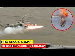 Russia’s Ka-52 Helicopter Shot Down Ukraine’s UAV for the First Time!