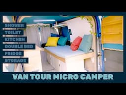 Micro Camper TOUR - Fiat Doblo Micro Camper Conversion - extendable double bed!!