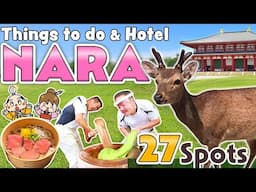 Things to do in Nara Japan / Nara deer park, Street Food, Hotel / Travel Guide