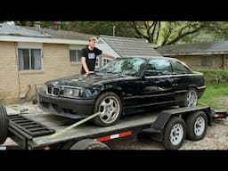 Rebuilding a 67k MILE SALVAGE AUCTION E36!