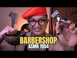 ASMR BARBERSHOP Tahun 1945 untuk TIDUR RILEKS