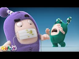 Sneezy Zee! A Sick Day Turns Sloppy for Jeff! 🤧😆 | Oddbods | Kids TV Shows | Cartoons For Kids