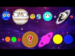 PLANETS and COLORS Game for BABY | Planets | Mercury Venus Earth Mars Jupiter Saturn Uranus Neptune