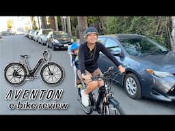 WE GOT AN ELECTRIC BIKE | Aventon Level Step Through Review