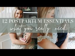 12 Postpartum Essentials for Mom