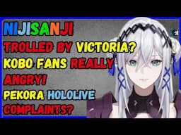 Victoria TROLLS Nijisanji? Kobo fans ANGRY, Hololive Pekora COMPLAINTS?