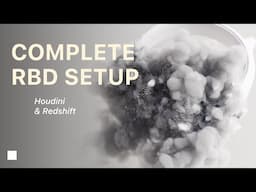 [Preview] Advanced RBD and Advection Tutorials - Beginner Houdini tutorials