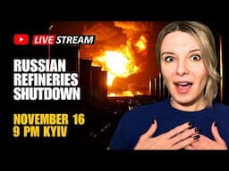 RUSSIAN OIL REFINERIES SHUT DOWN! Q&A with @AnnafromUkraine