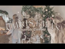 Christmas Decorate With Me 2024 | Kitchen, Entryway, Bedroom & Dining Room