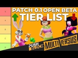 Multiversus Open Beta Tier List Patch 0.1 (Best and Worst Characters / 2v2 )