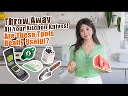 Review of popular vegetable cutting tools测评爆款切菜神器，到底是不是智商税？