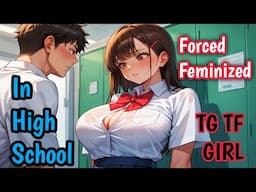 forced feminized in High School | new tg anime | gender swap | Full Tg Tf Transformations | Jia M2F