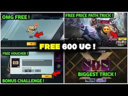 FREE 600 UC 😱 Get Free Tekken Prize Path Trick | X Suit Trick Bgmi | Free Bonus Challenge Vouchers !