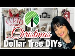 😍 YOU WON’T BELIEVE THESE ARE DOLLAR TREE DIYS!! HIGH END CHRISTMAS HOME DECOR!