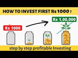 How to Invest your first 1000 | step by step guide for stock market