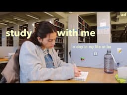 study w/ me 📚🎧🏙 a day in my life as a masters student at lse