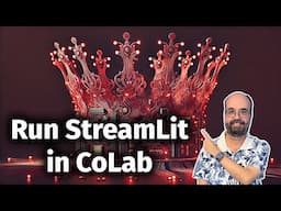 Running StreamLit in Google CoLab (10.1)