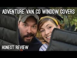 Vanlife Blackout Insulated Window Covers from Adventure Van Co: Our Honest Review