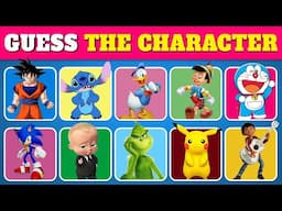 Guess the Character in 5 Seconds | Inside Out 2, Despicable me 4, Minions, Spider-Man | Quiz Rainbow