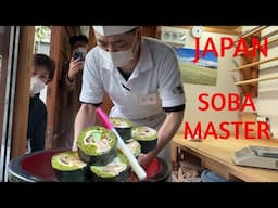 SOBA MASTER CHEF, JAPAN: Popular Japanese Restaurant! Handcrafted Noodles! Matcha Sushi!