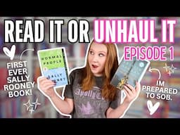 Read It or Unhaul It 📚 | reading through my entire physical tbr (200+ books!)