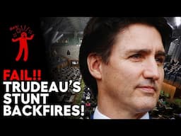 Trudeau HUMILIATED As PR Stunt COMPLETELY BACKFIRES!