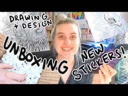 UNBOXING! New Stickers! Hare Lily Vinyl | Process + Design