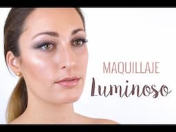 Maquillaje luminoso tonos tierra | Glowy makeup