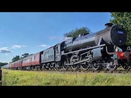 44871 with The West Somerset Steam Express - Saturday 14th September 2024