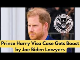 Prince Harry Visa Case Gets Boost by Joe Biden Lawyers