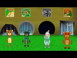 Super Bear Adventure Vs Roblox All Game Version Secret Tunnel Gameplay Walkthrough Episode 507