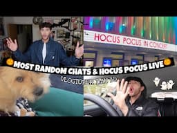 The Most RANDOM Chats & Hocus Pocus Live ~ Vlogtober Day 30