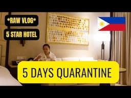 HOTEL QUARANTINE in MANILA *raw vlog* | MISSION UWI, OPERATION SIARGAO