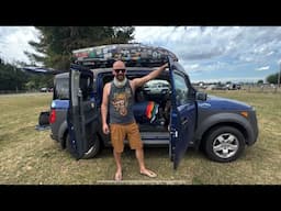 Honda Element Camper builds ideas & fun times