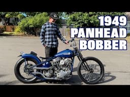 1949 Harley Davidson Panhead FL Bobber