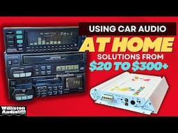 How to Power Car Stereo at Home - Top 5 Methods from $20