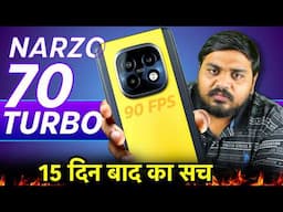 Narzo 70 Turbo 5G Review After 15 Days - BGMI, Camera, Battery Tested - HAIL OR FAIL?? FALSE Hype? 🤔