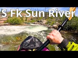 Hightlights: South Fork of the Sun River.  Packrafting the Bob Marshall Wilderness