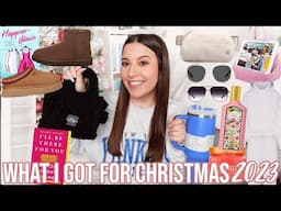 WHAT I GOT FOR CHRISTMAS 2023 | Viral UGGs, Books, Stanley, Fun Gifts |  Jackie Ann